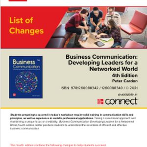 Business Communication: Developing Leaders for a Networked World