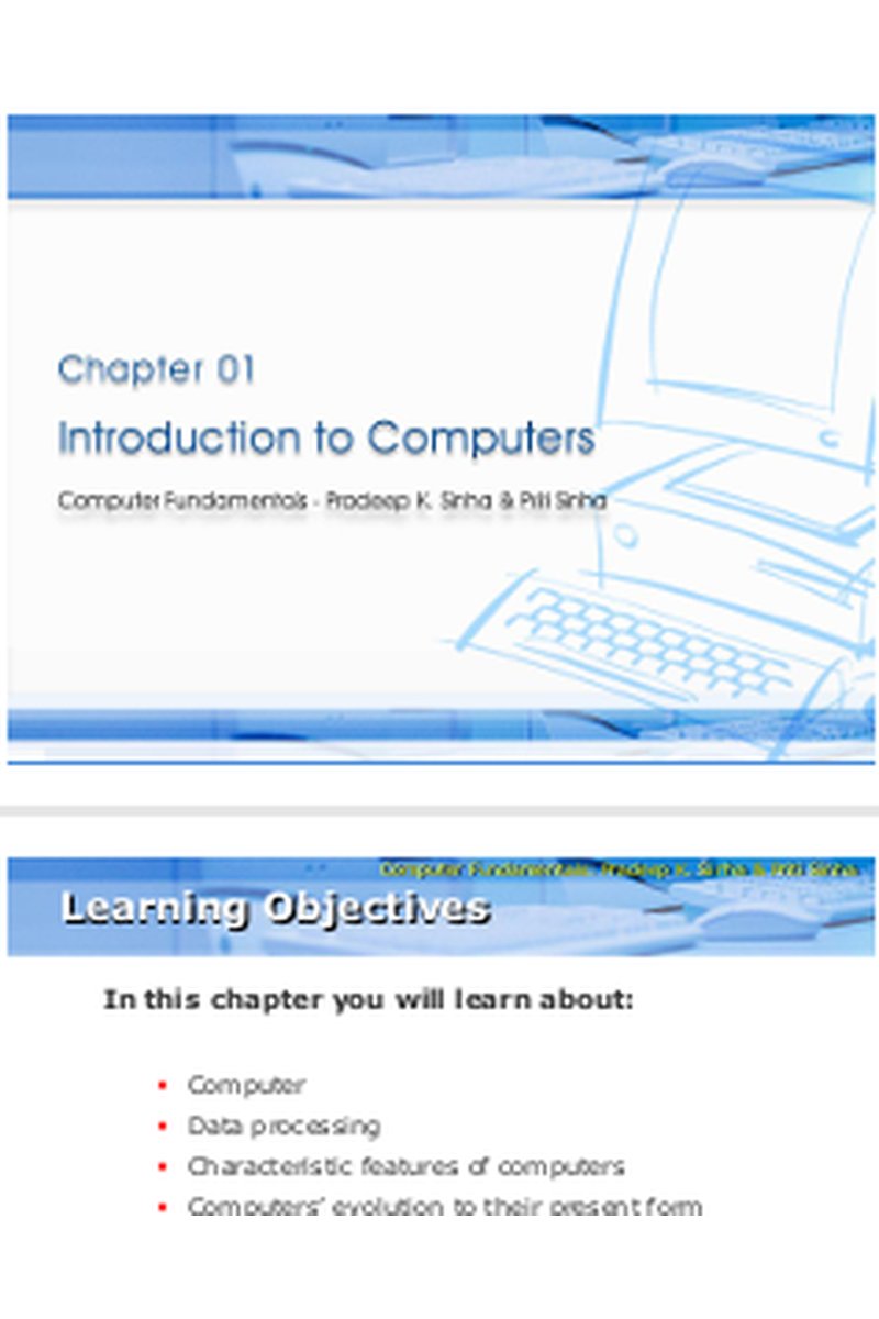 Computer Fundamentals