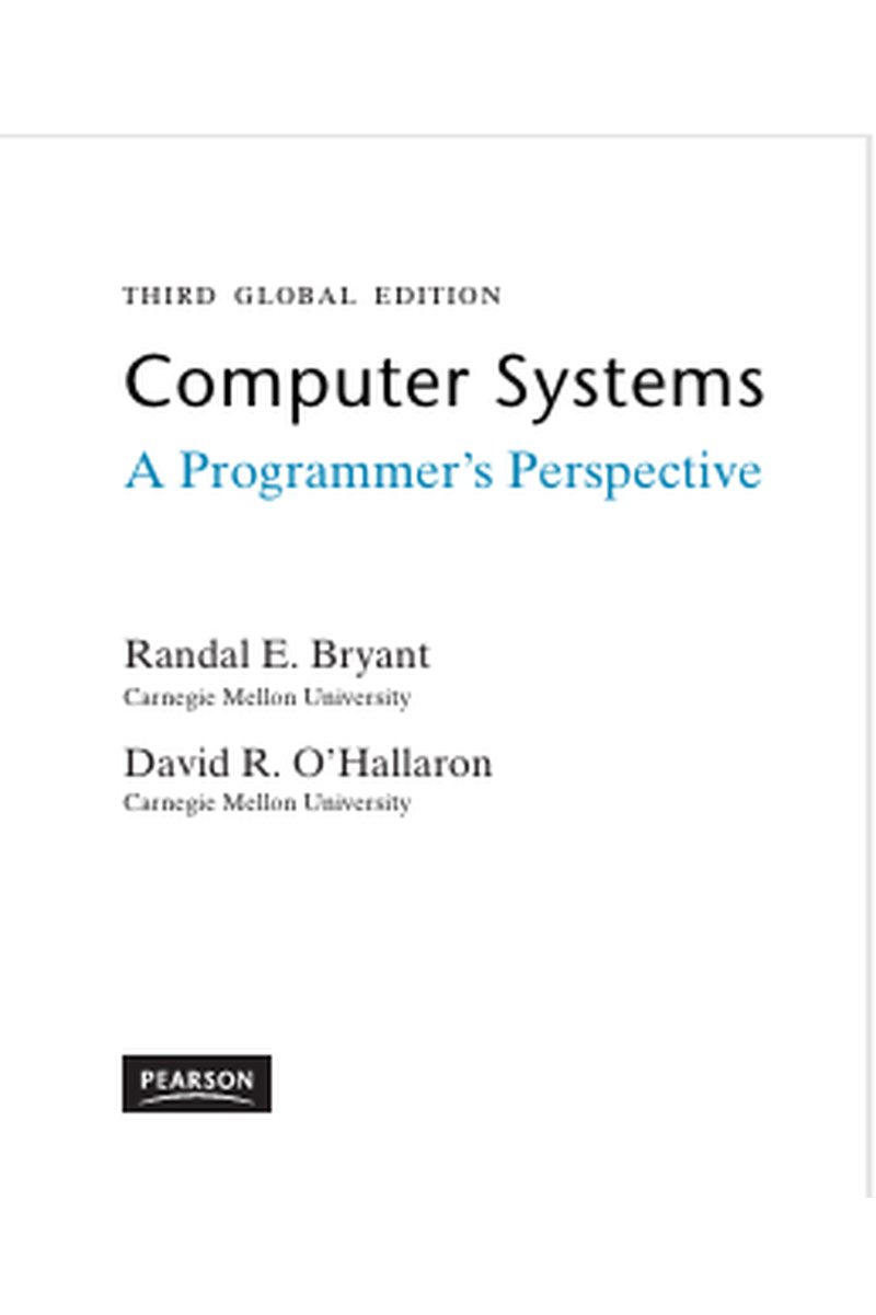 Computer Systems: A Programmer's Perspective (CSAPP)