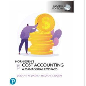 Cost Accounting: A Managerial Emphasis