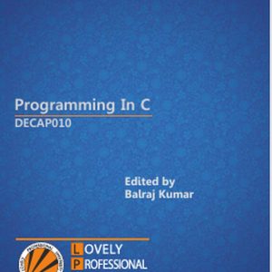 Programming in C